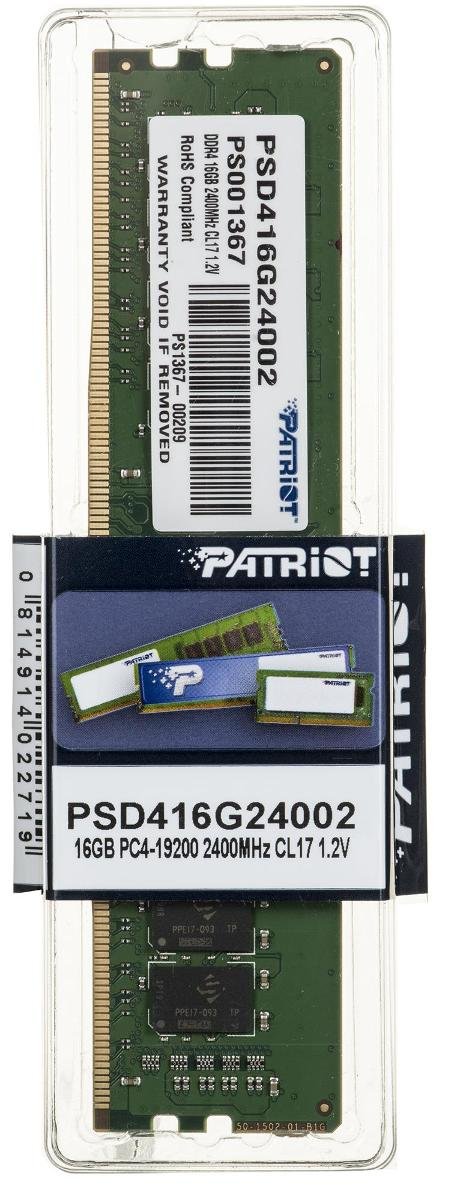 Patriot 16GB PSD416G24002 DDR4