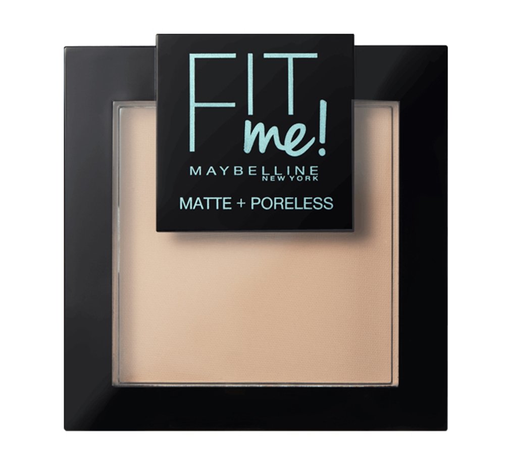 Maybelline Fit Me Matte Poreless Pressed Powder puder matujący do twarzy w kompakcie 110 Porcelain 9g 3600531526337 [12321363]