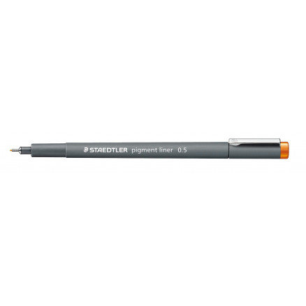 Staedtler GDD Grupa Dystrybucyjna Daccar pisak z atramentem pigmentowym, 0,5 mm, pomarańczowy