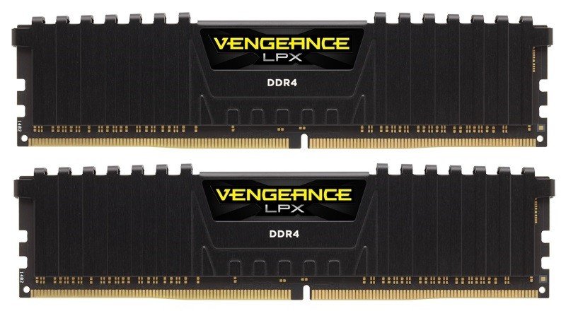 DIMM DDR4 CORSAIR Vengeance LPX, 16 GB, 2400 MHz, 14 CL