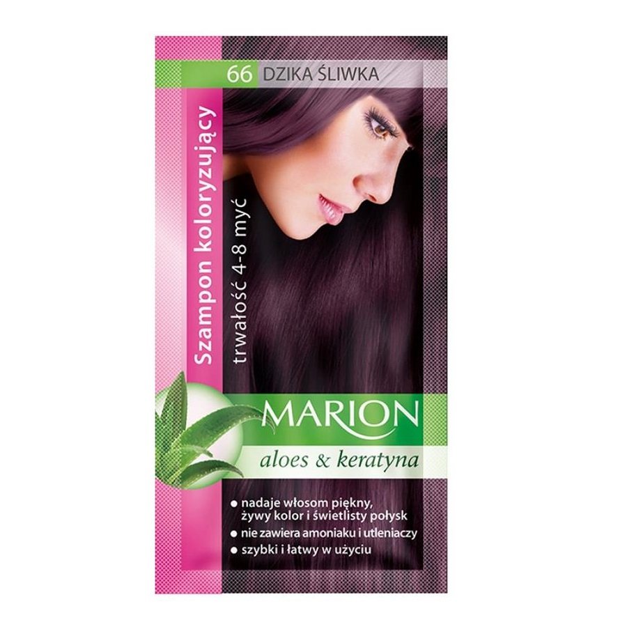 Marion szampon 4-8 myć 66 Dzika śliwka 53435