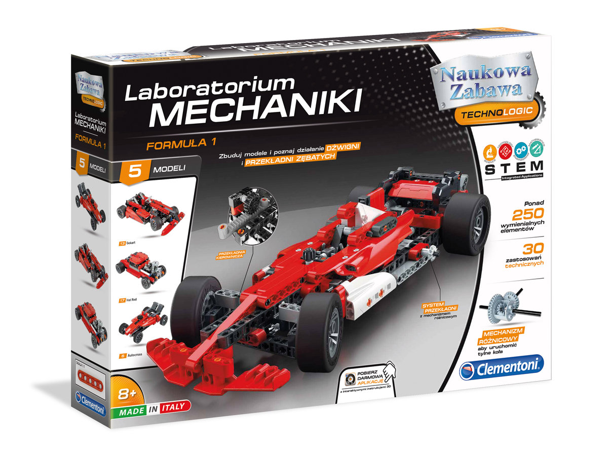 Clementoni Laboratorium Mechaniki Formuła 1 50520