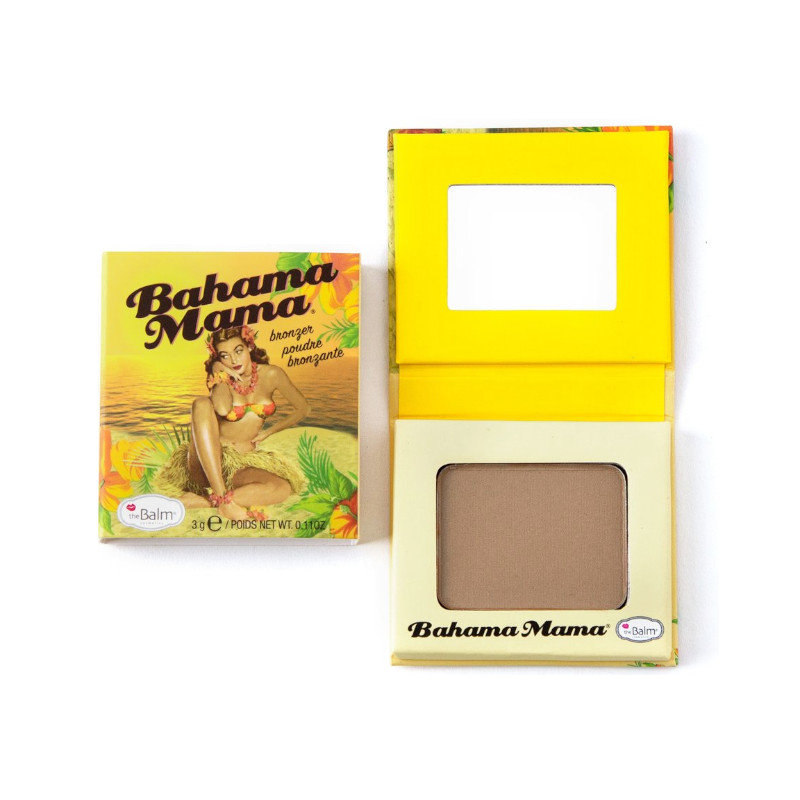 TheBalm Bahama Mama | Matowy puder brązujący (wersja podróżna) 3g