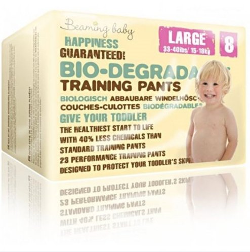 Beaming Baby PANTS jednorazowe biodegradowalne pieluchomajtki, L, 23 szt.