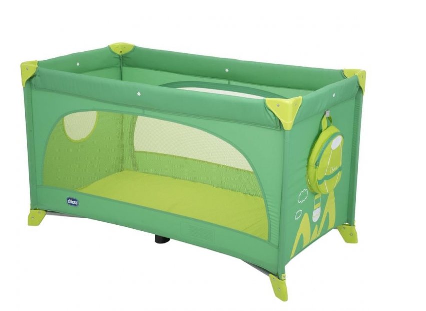 Chicco Easy Sleep łóżko Green Jam zielony