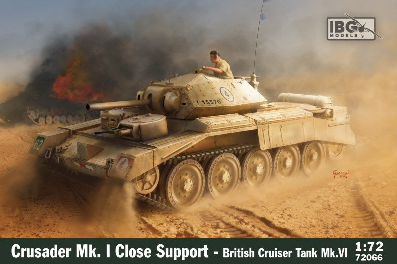 IBG Brytyjski czołg bliskiego wsparcia Crusader Mk.I CS 72066
