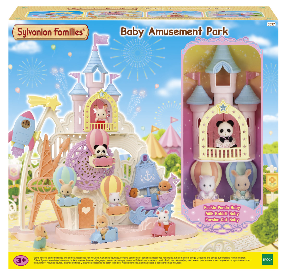 Sylvanian Families Figurka SYLVANIAN Baby Wesołe Miasteczko Amusement Park 5537 5537