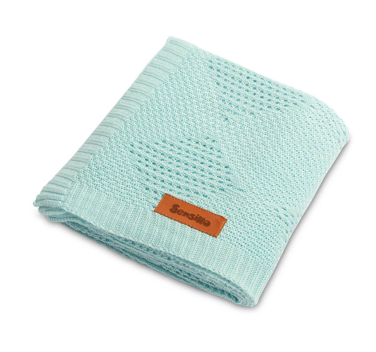 KOC BAMBUS 100% 100X80CM MIĘTOWY