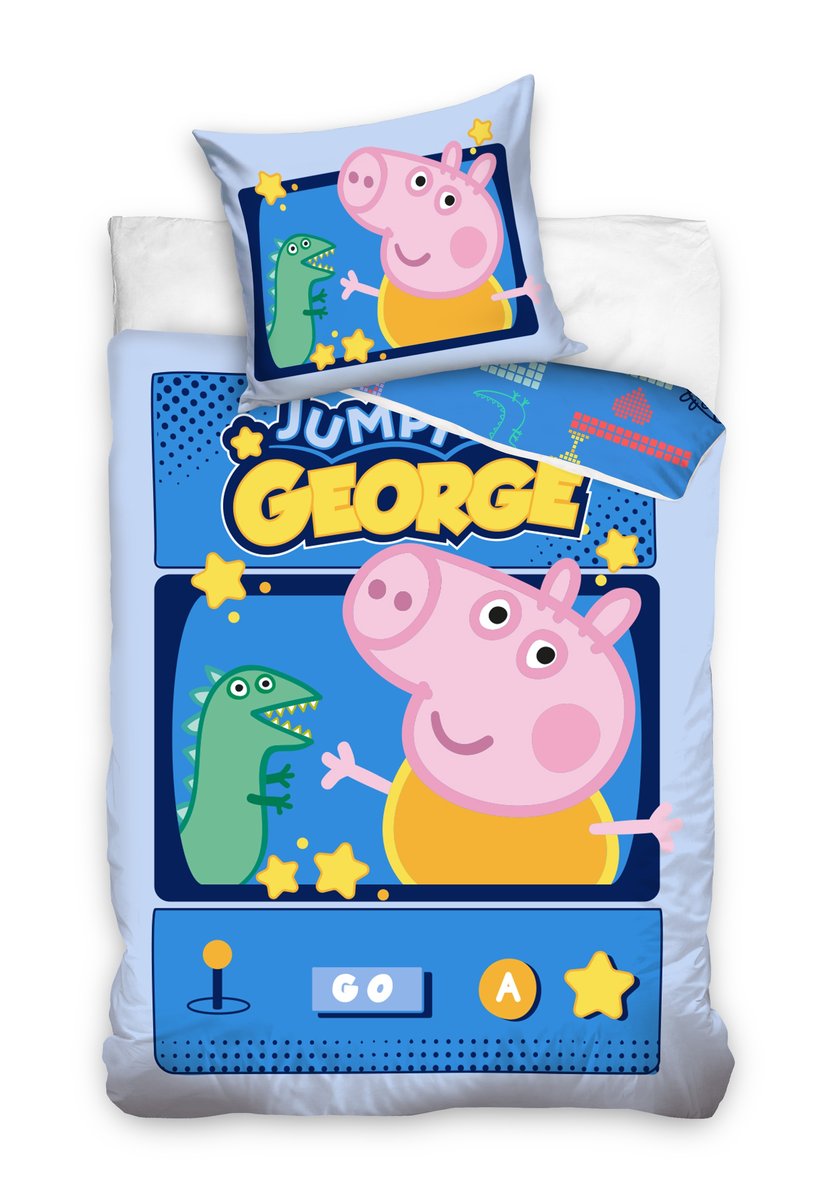Peppa Pościel Świnka Peppa 160x200cm 3Y38JD 3Y38JD SAM  One size