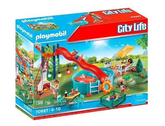 Playmobil Miejskie Życie - Pool Party 70987