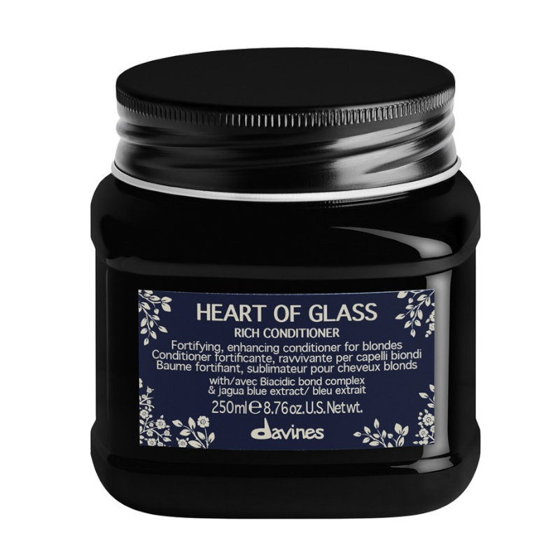 Davines Heart of Glass Rich Conditioner - Wzmacniająca odżywka 12 ml