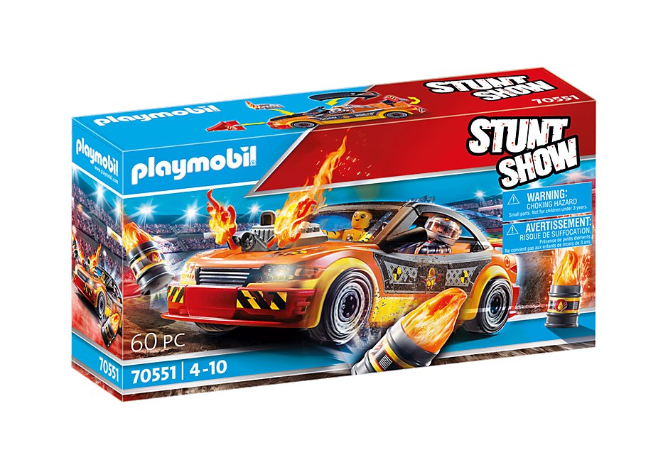 Playmobil Pokaz kaskaderski Samochód kaskaderski 70551  70551