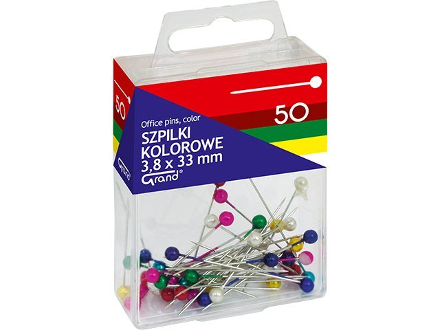 GRAND Szpilki kolorowe 3,8x33 mm WIKR-1016294 WIKR-1016294