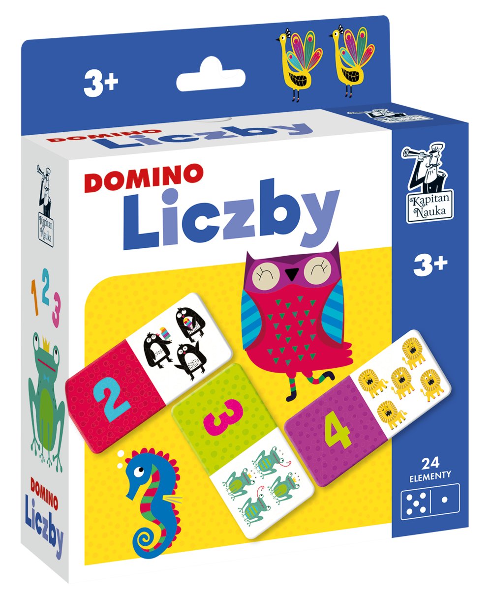 Kapitan Nauka Domino. Liczby