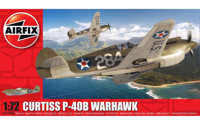 AirFix AIRFIX American fighter Curtiss P40B Warhawk