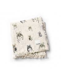 Elodie Details Kocyk bawełniany - Forest Mouse scandinavian-baby-9460-0