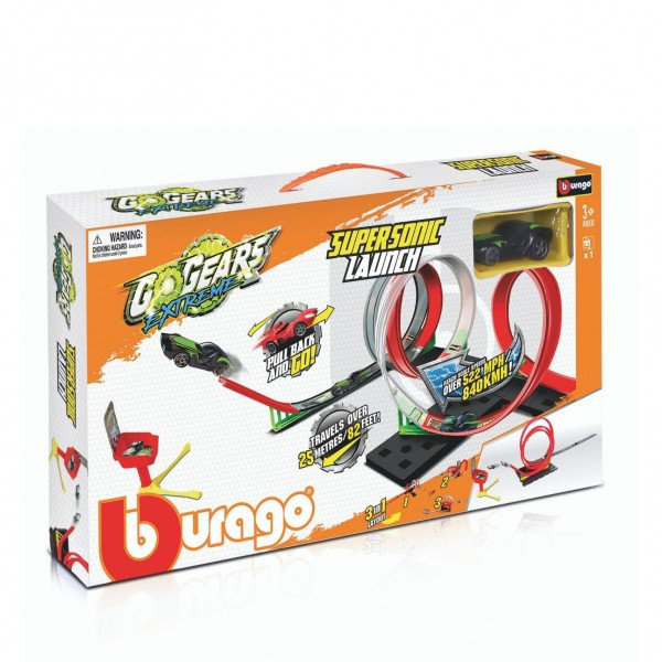 Bburago Tor samochodowy GoGears Extreme Supersonic Launch W/1Car GXP-798036 GXP-798036