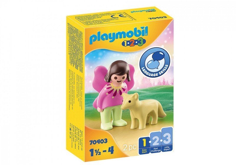 Playmobil 1.2.3 Przyjaciółka wróżki z lisem 70403 70403