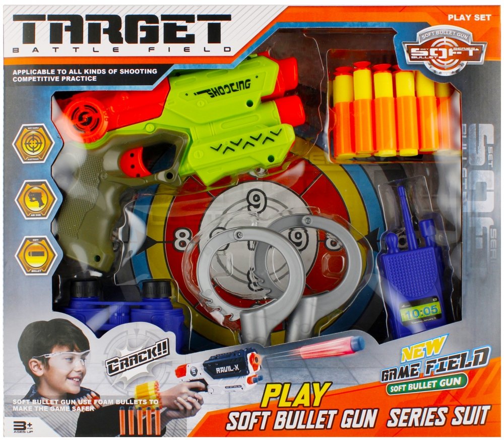 Pistolet na strzałki z akcesoriami MEGA CREATIVE 502228