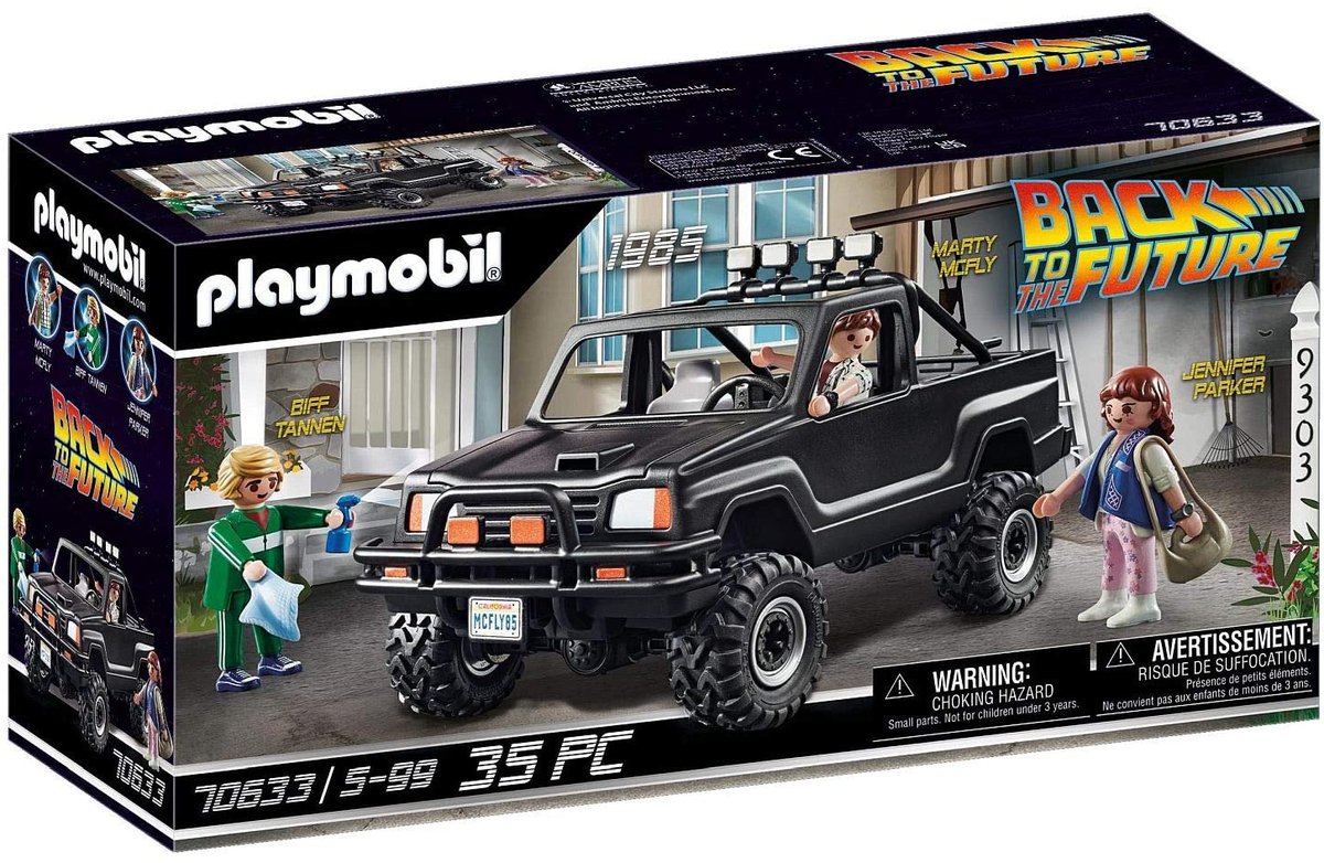 Playmobil BACK TO THE FUTURE PICK-UP MARTYEGO 70633
