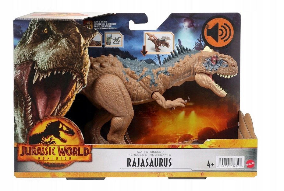 Jurassic World Jurassic World Radżazaur Dziki ryk Figurka dinozaura HDX35 HDX35