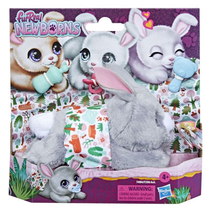 Hasbro, Furreal Friends, Małe zwierzątka, Zajączek