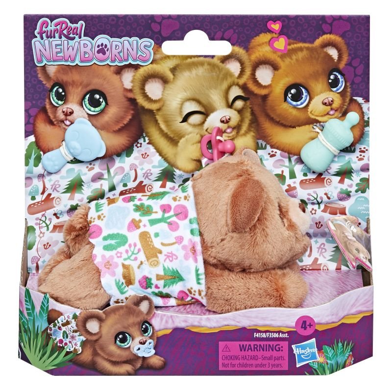 Hasbro, Furreal Friends, Małe zwierzątka, Niedźwiadek