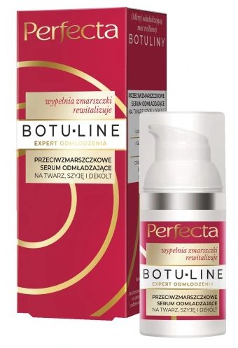 Perfecta, Botu-Line, Przeciwzmarszczkowe serum odmładzające na twarz, szyję i dekolt, 30 ml