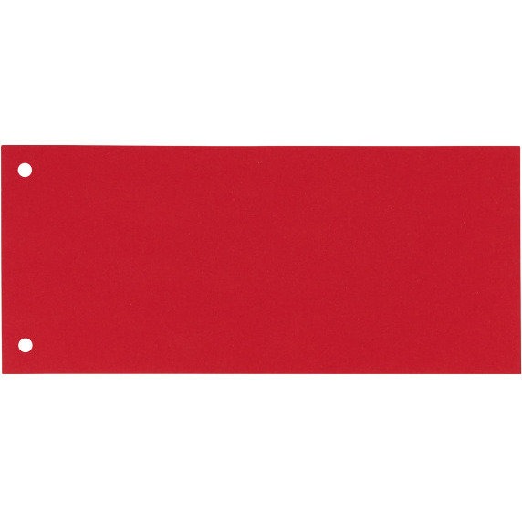 Esselte Przekładki kartonowe 1/3 A4 - czerwone