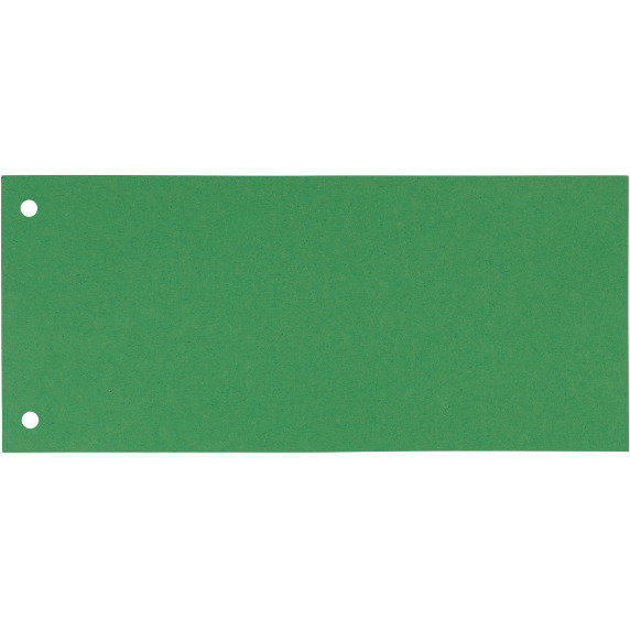 Esselte Przekładki kartonowe 1/3 A4 - zielone