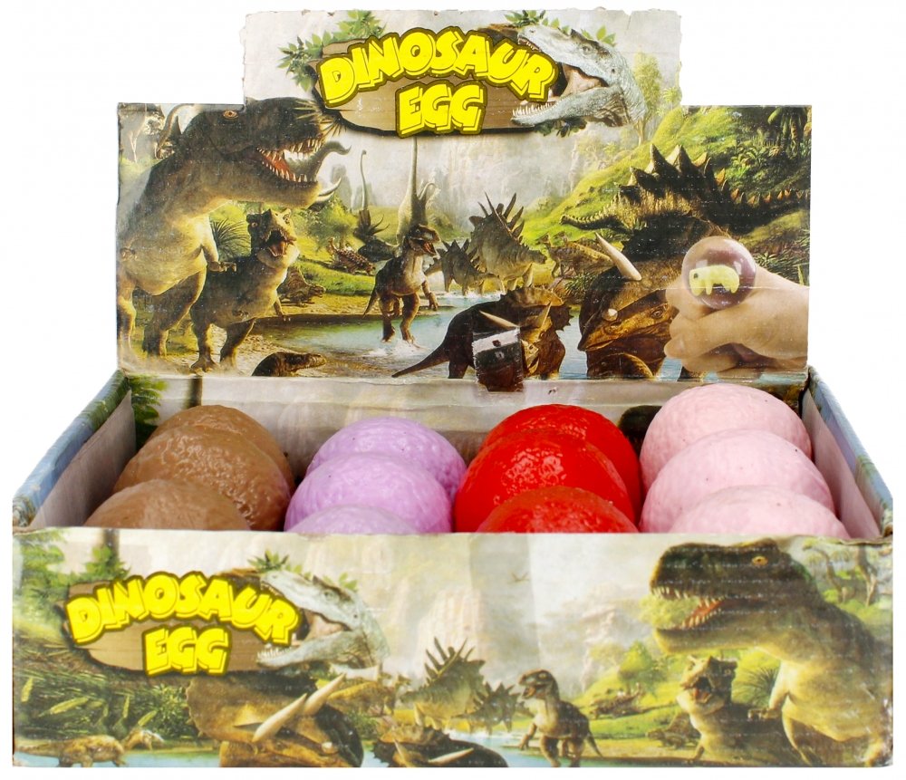 Mega Creative wyciskany Dinozaur antystresowy 6 cm