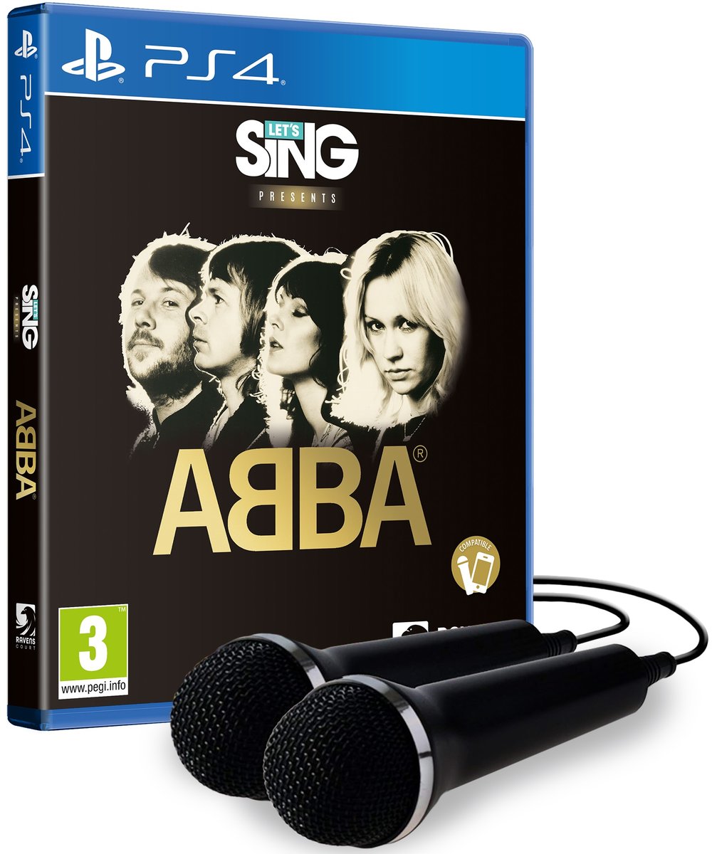 Let's Sing ABBA + 2 mikrofony GRA PS4