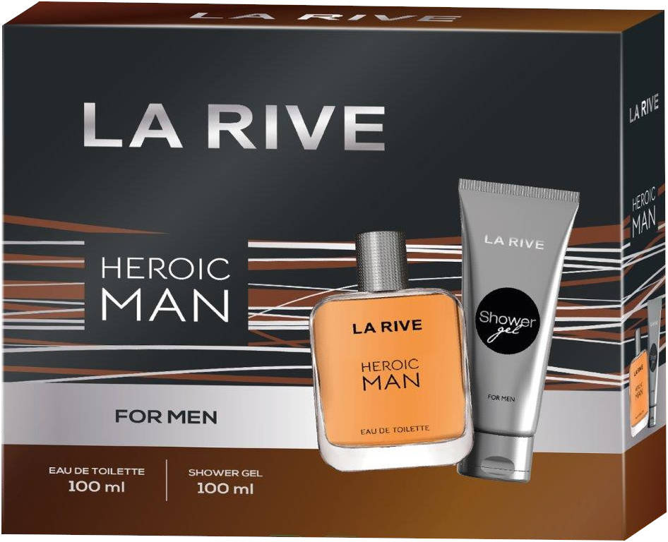 La Rive, Heroic Man, Zestaw perfum, 2 szt.