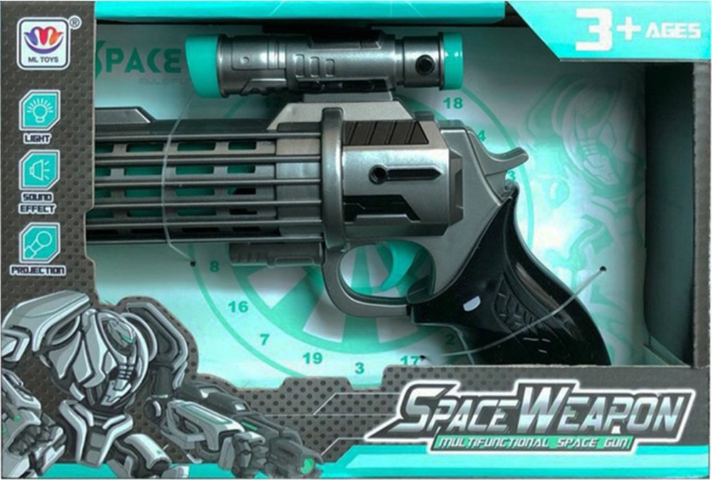 Pistolet Ufo MIX2 MEGA CREATIVE 502218