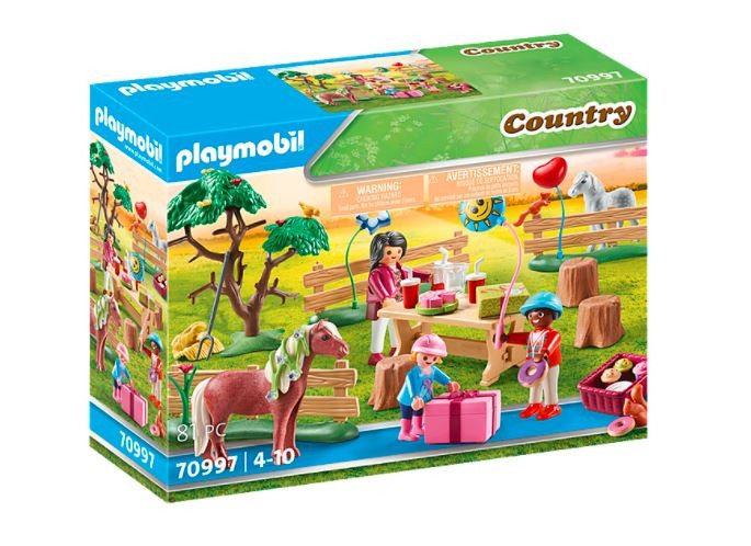 Playmobil Country 70997 Urodziny w stadninie kucyków, od 4 lat 70997