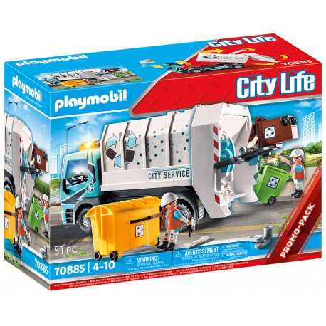 Playmobil Miejskie Życie - City Recycling Truck 70885
