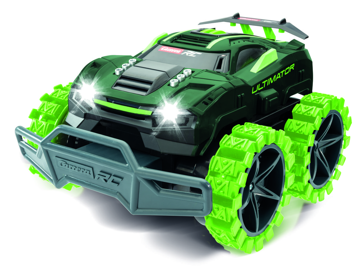 Carrera RC 2,4 GHz ULTIMATOR™ – Ultimate Terrain Vehicle (UTV) - auto ze zmiennym napędem 2:1 (koła/gąsiennice)