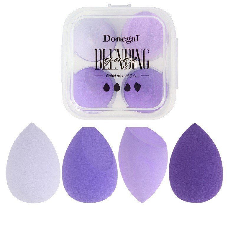 DONEGAL DONEGAL GĄBKA do makijażu Blending Sponge w etui (4345) 1op-4szt 129426