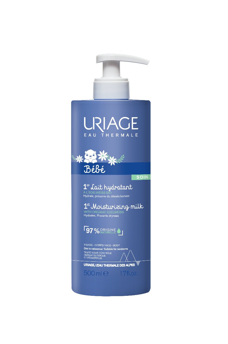 Uriage LABORATORIA POLFA ŁÓDŹ SP. Z O.O. Bebe 1st mleczko nawilżające dla dzieci 500 ml 7085385