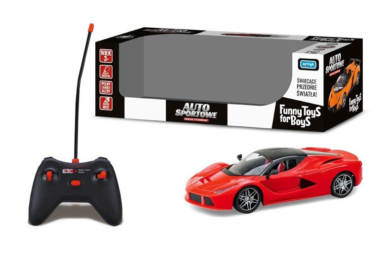 Auto Sportowe R/C Czerwone