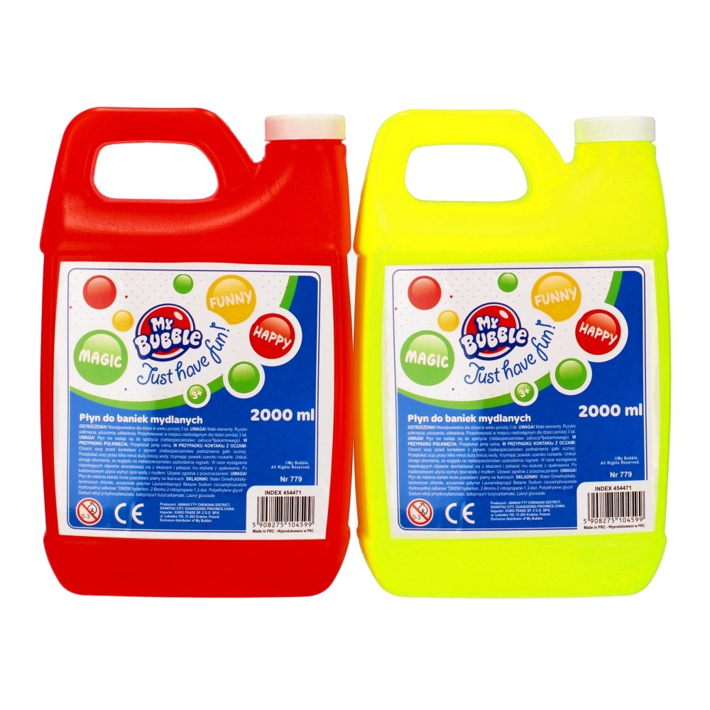 Mc Bańki Mydlane Płyn Do Baniek 2000 ml My Bubble 454471
