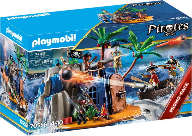 Playmobil Pirates Piracka wyspa skarbów 70556 70556