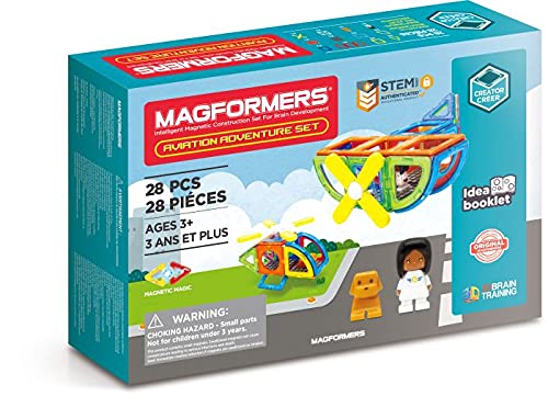 Magformers 28-częściowy zestaw magnetyczny Town