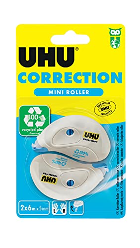 UHU 50710  2 Correction Roller, 5 MM, 6 meter 050710