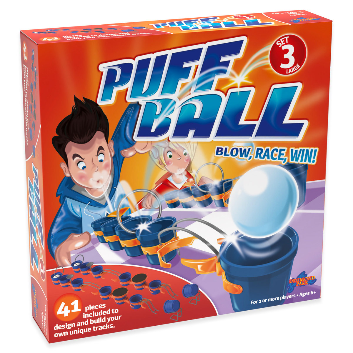 Фото - Настільна гра Tomy Puff Ball 3 