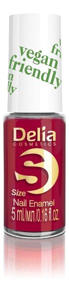 Delia Cosmetics Cosmetics Vegan Friendly Emalia do paznokci Size S 213 Red Velvet 5ml