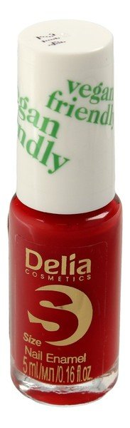 Delia Cosmetics Cosmetics Vegan Friendly Emalia do paznokci Size S 214 Lady In Red 5ml
