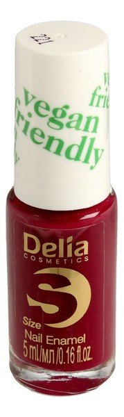 Delia Cosmetics Cosmetics Vegan Friendly Emalia do paznokci Size S 221 Sweet Plum 5ml