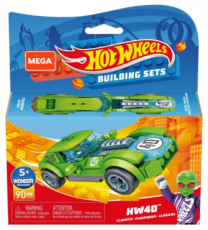 Mega Bloks składany model Mega Construx Hot Wheels HW40 GVM28