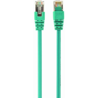 Gembird Patch cord ekranowany Kabel FTP kat.6e osłonka zalewana 2M zielony PP6-2M/G